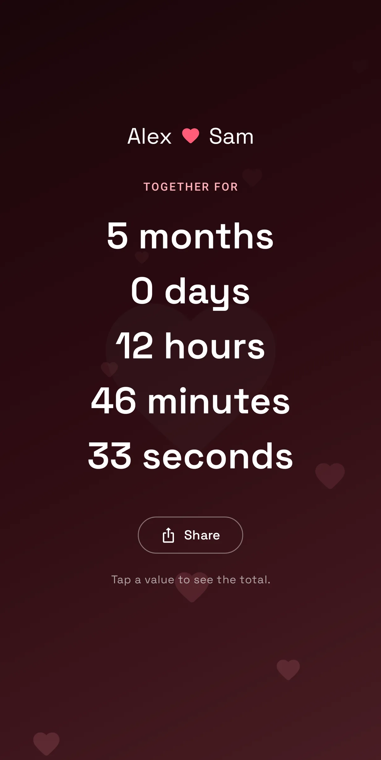 Live counter